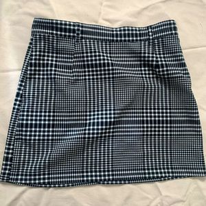 H&M plaid skirt
